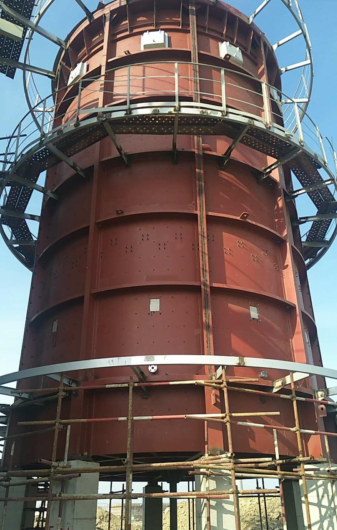 天津固特炉窑天源施工现场